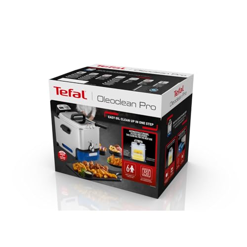 Tefal Oleoclean Pro Fritteuse – 3,5L, 2300W, Edelstahl