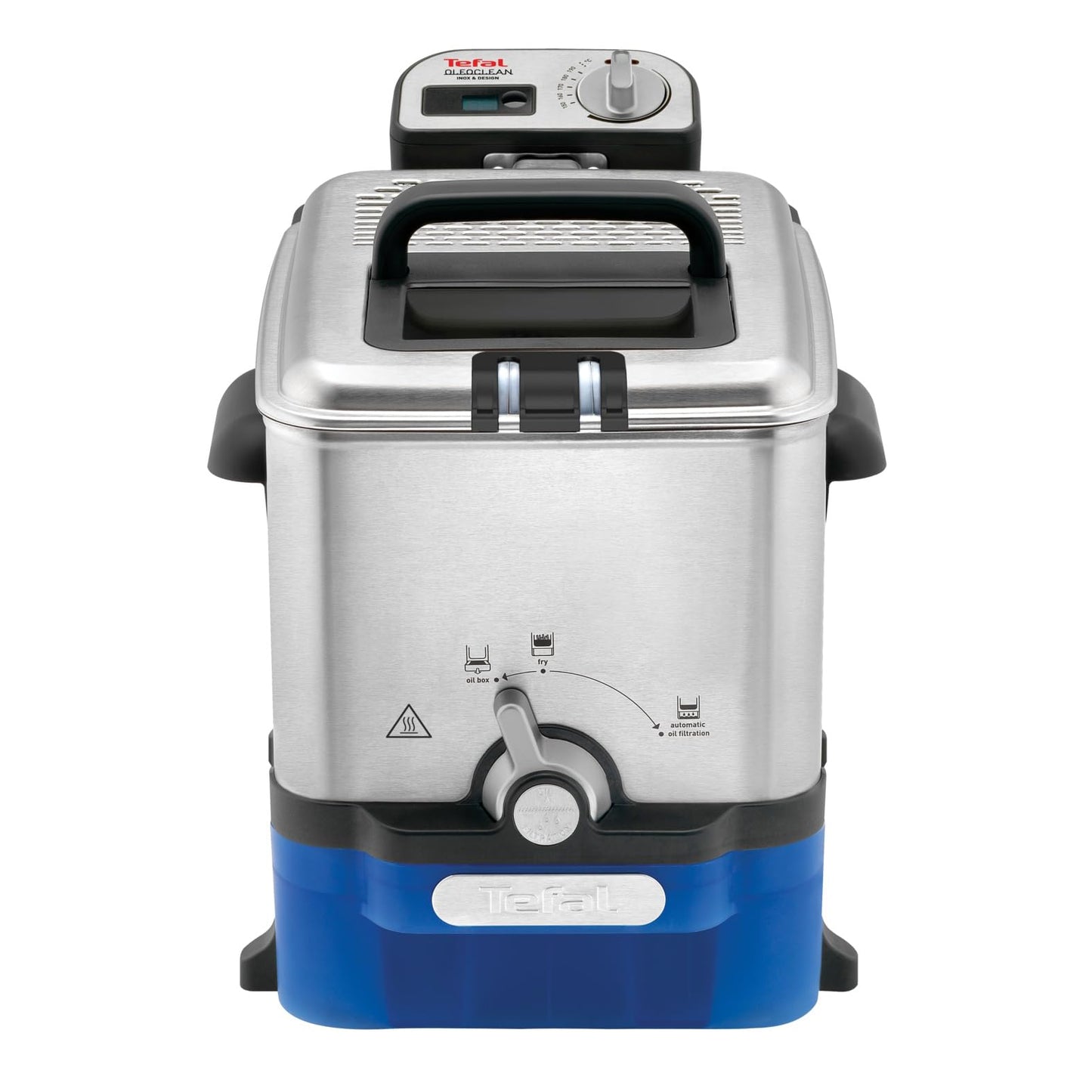 Tefal Oleoclean Pro Fritteuse – 3,5L, 2300W, Edelstahl
