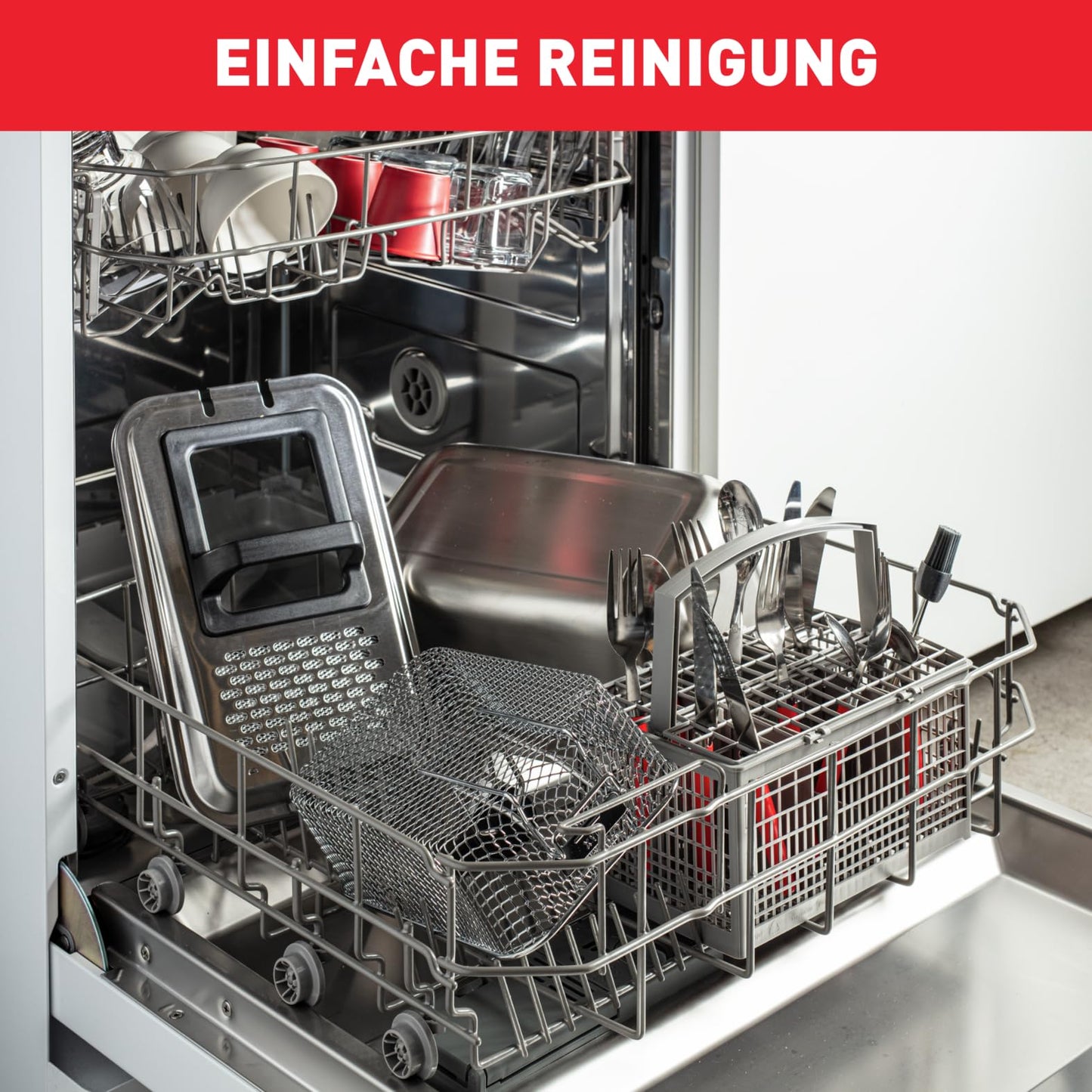 Tefal Oleoclean Pro Fritteuse – 3,5L, 2300W, Edelstahl